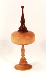 Lidded Container Cindy Drozoa Style